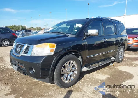 2015 Nissan Armada Platinum from USA, damaged, VIN 5N1BA0NF9FN601076